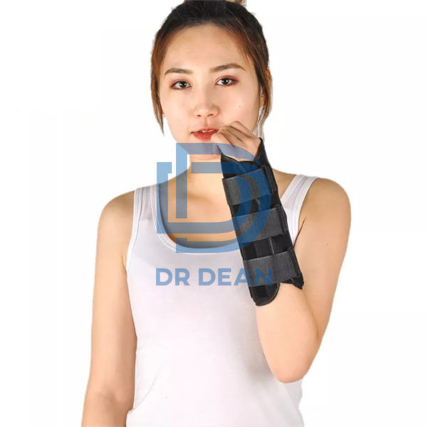Wrist Splint Support Palm Brace CTS Hand Arthritis Deker tangan - Gambar 5